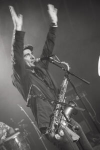 Adrian Balmer – sax/voc